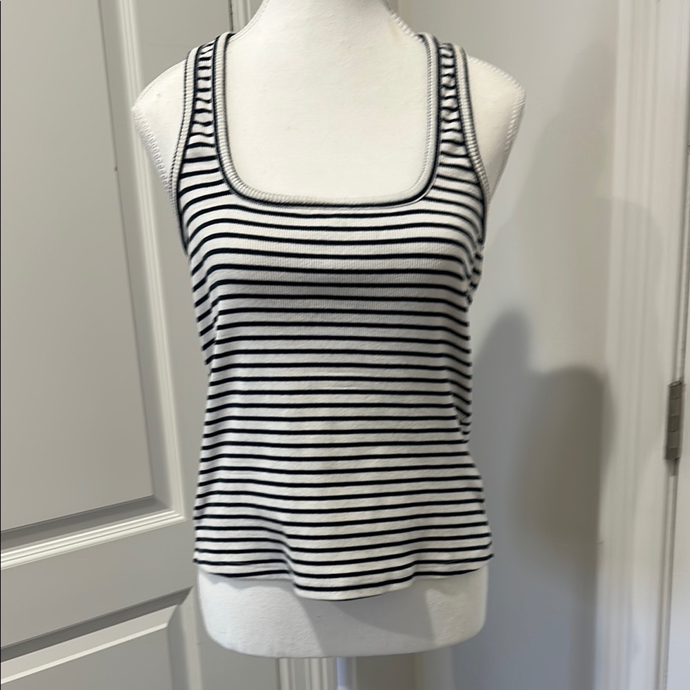 Maeve striped tank top